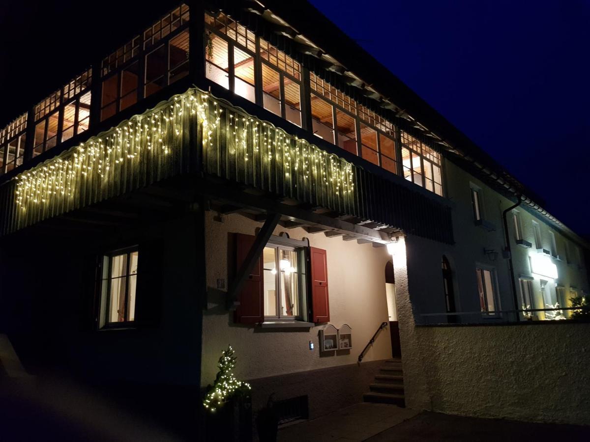 לינדנברג אים אלגאו Schoenblick Hotel Garni Ferienwohnungen מראה חיצוני תמונה